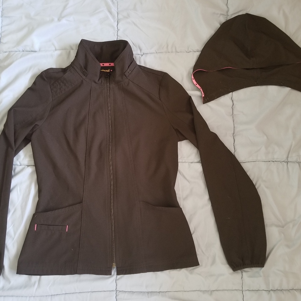 Heartsoul Black Nurse Jacket - Picture 3 of 5